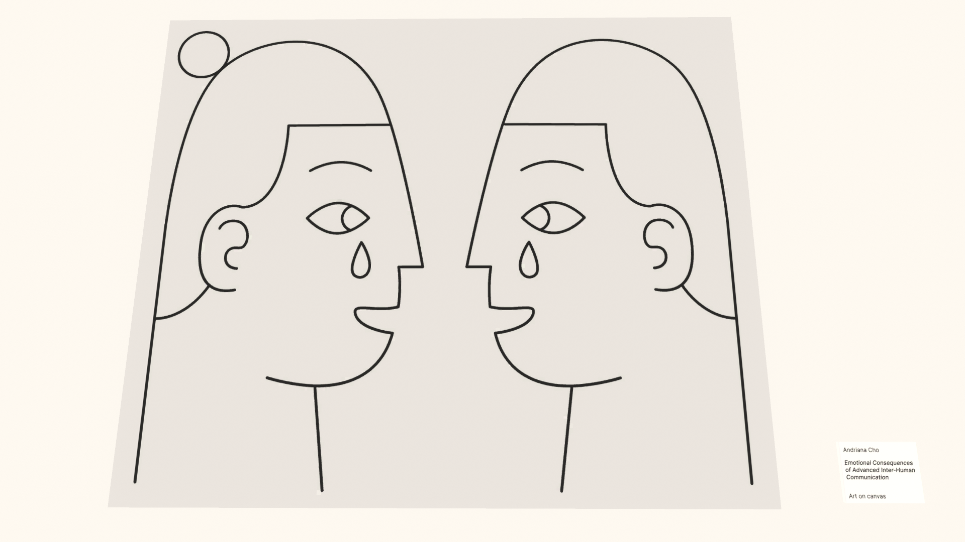 Emotional Consequences of Advanced Inter-Human Communication by Andriana Cho